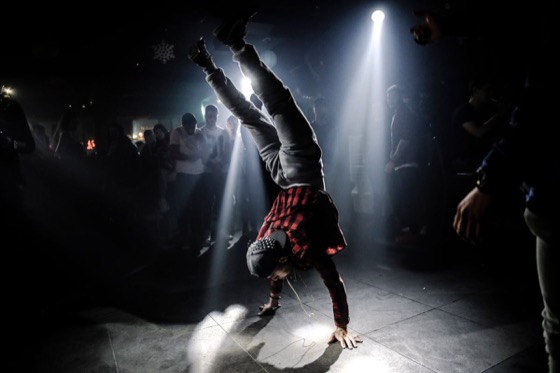 Dança no ritmo da batida